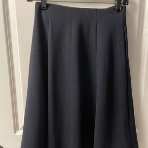 FINAL SALE! NWT Uniqlo Wool Navy Skirt
